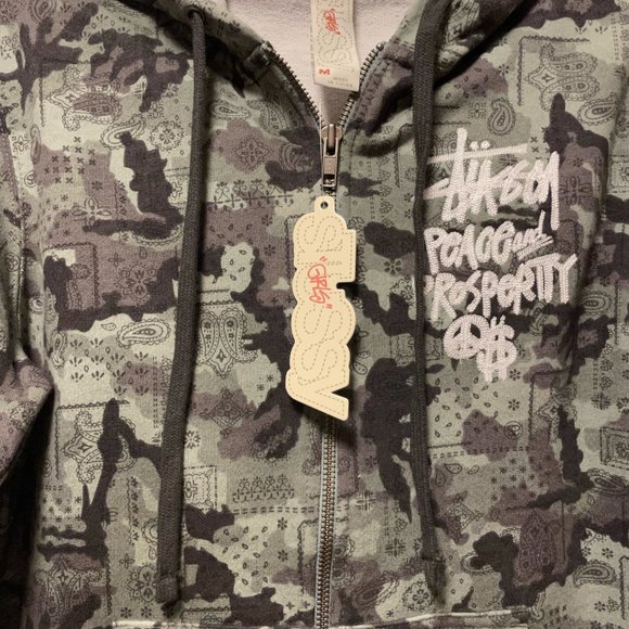 Stussy Girls Beatnik Hoodie (NWT) – Charcoal Size M - Picture 5 of 10